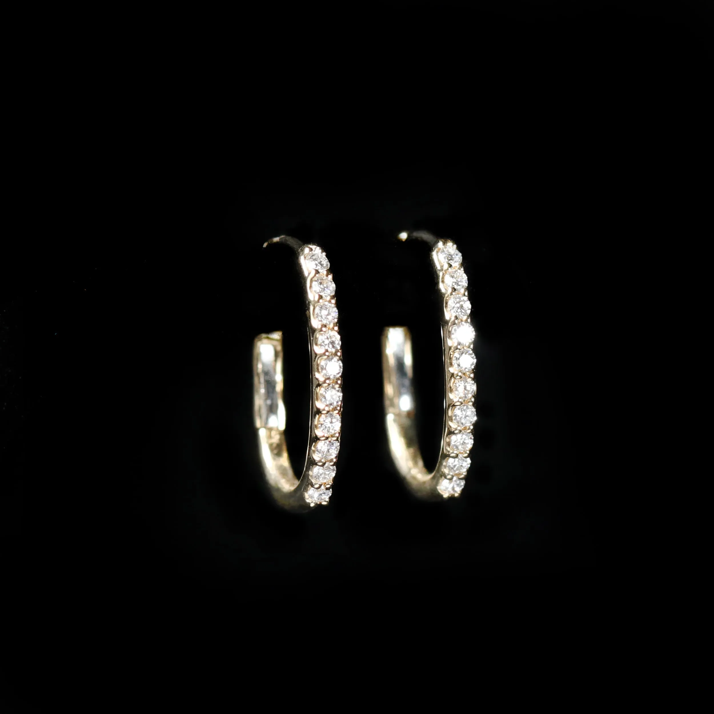 14K Yellow Gold 2.77 CTW Opal and Diamond Dangle Earrings