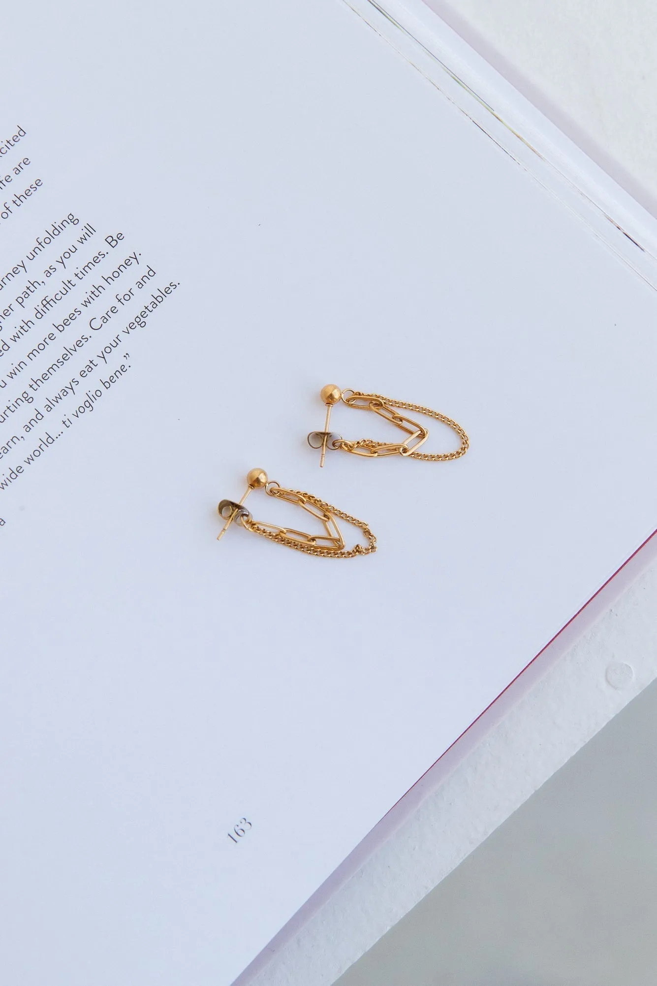 18K Gold Plated Tiffanys Secrets Earrings Gold