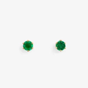 3mm Emerald Studs | E1902E