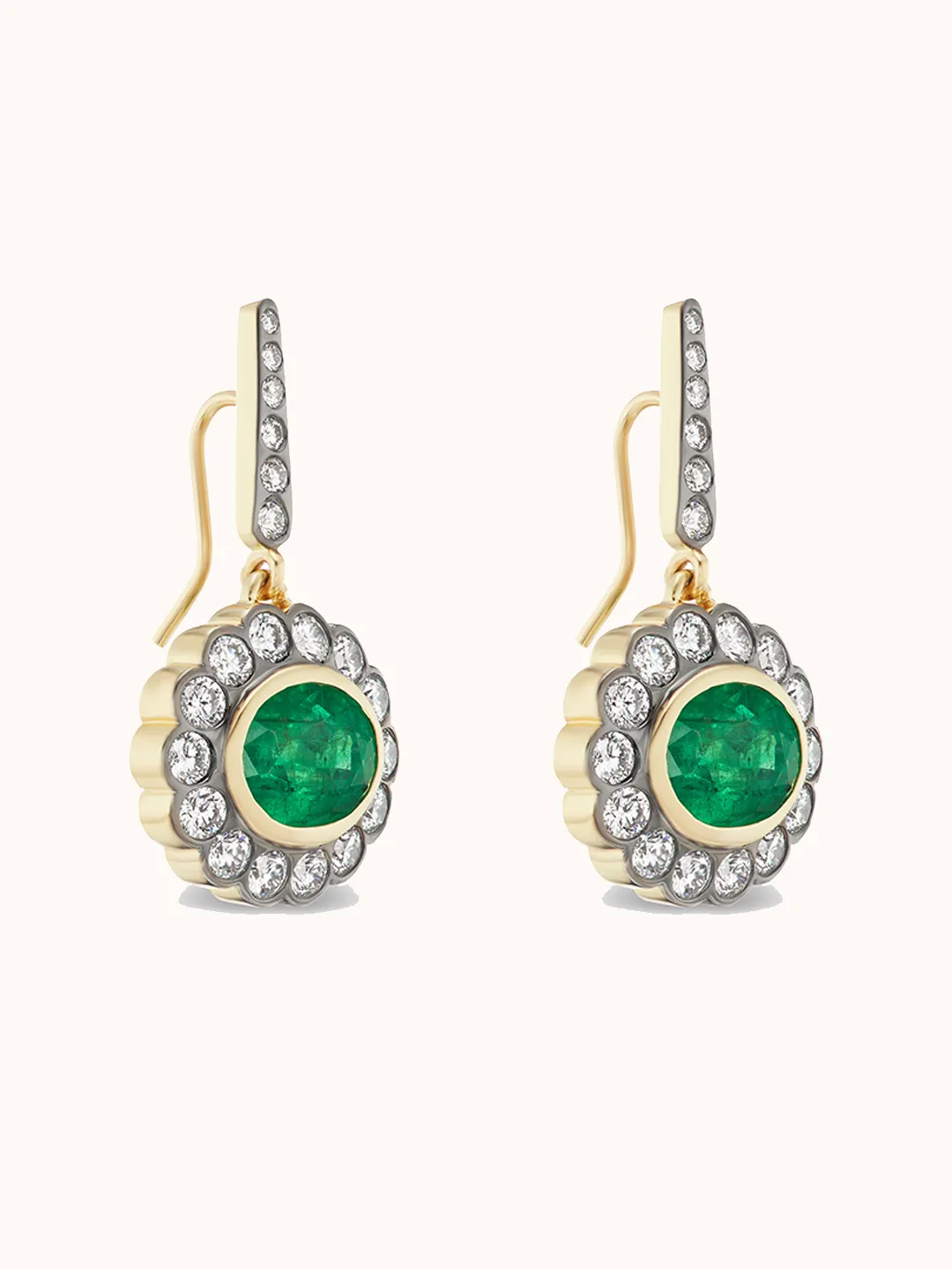 Alexandra Earrings Emerald
