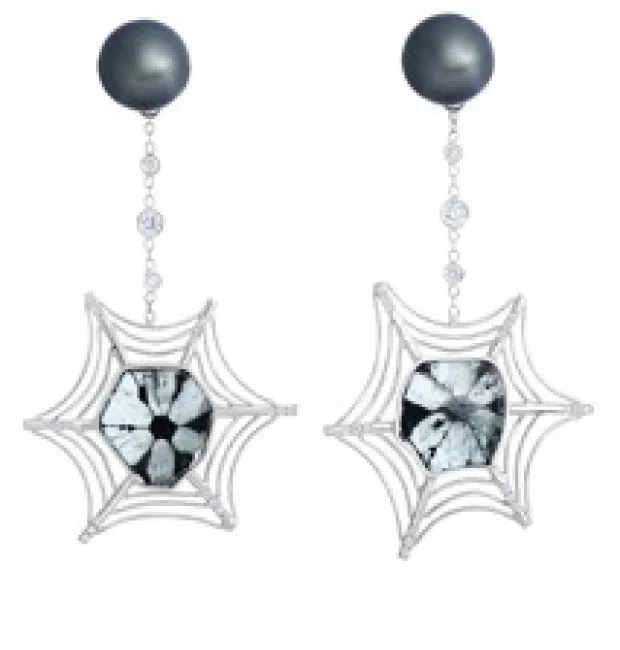Alice K Tahitian Pearl Earring