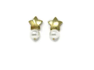 Allistar Earrings-White Pearl