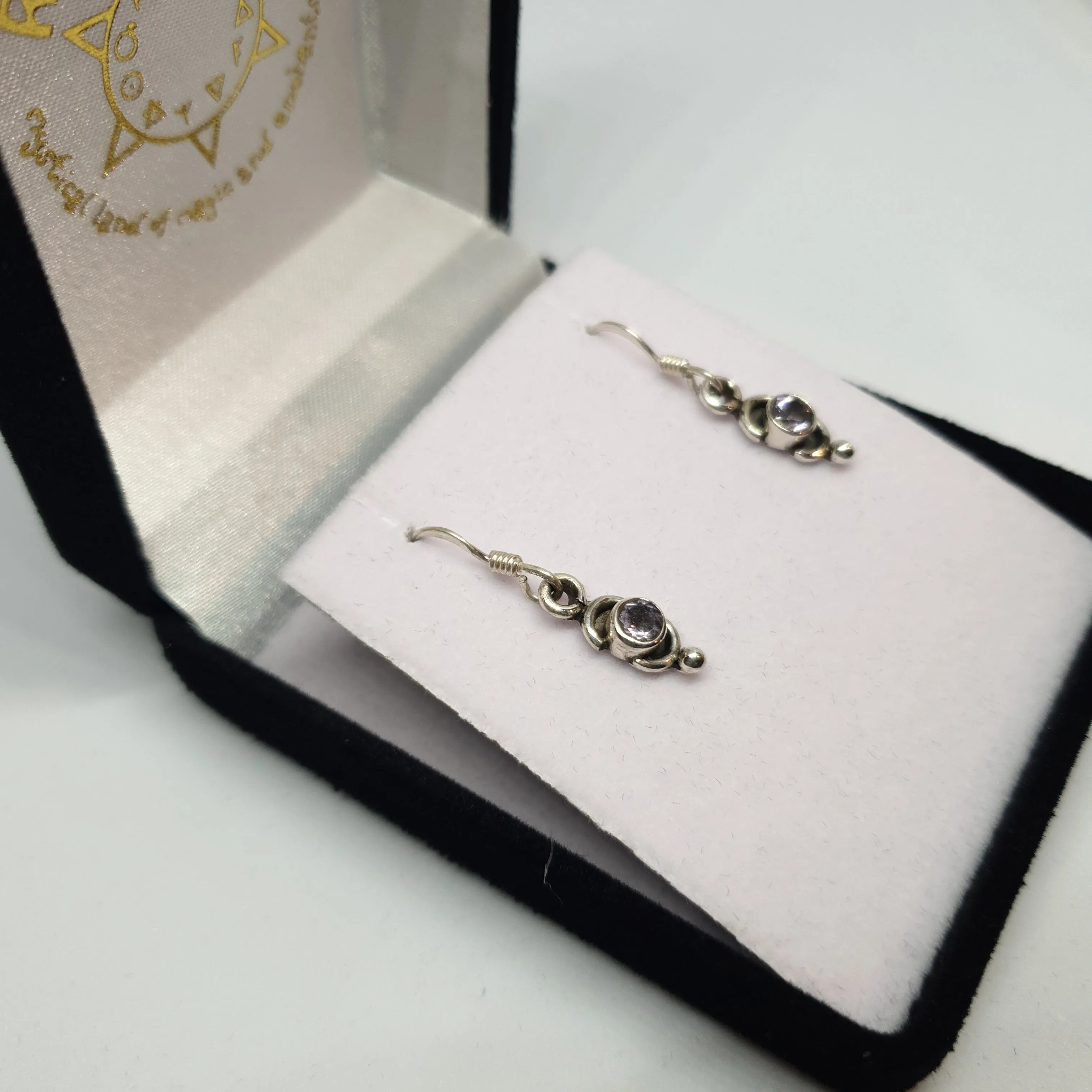 Amethyst 925 Sterling Silver Earrings