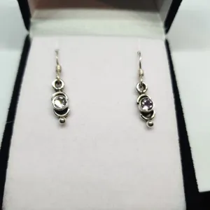 Amethyst 925 Sterling Silver Earrings