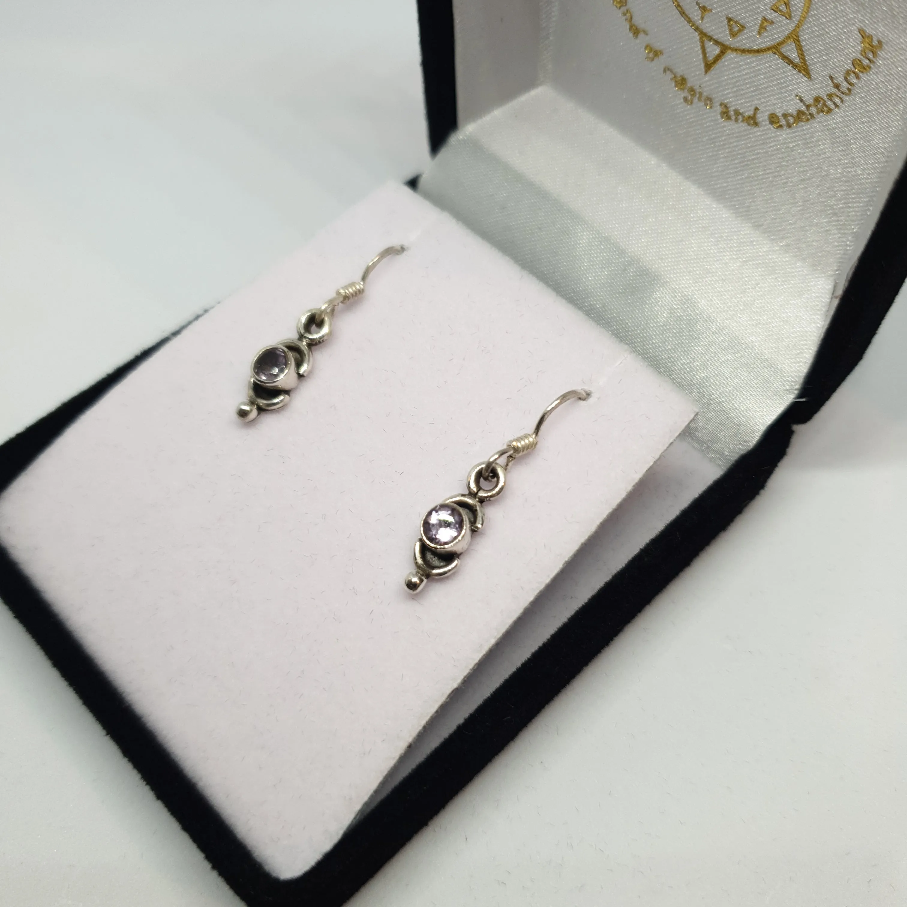 Amethyst 925 Sterling Silver Earrings