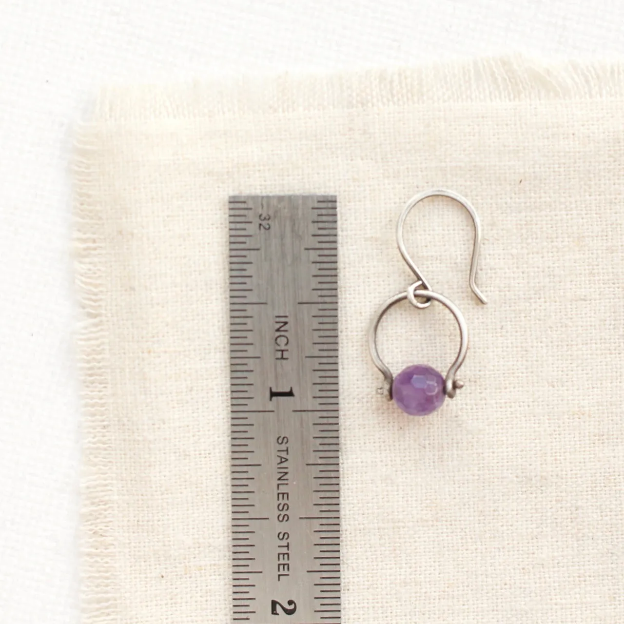 Amethyst La Cloche Earrings