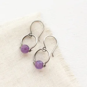 Amethyst La Cloche Earrings