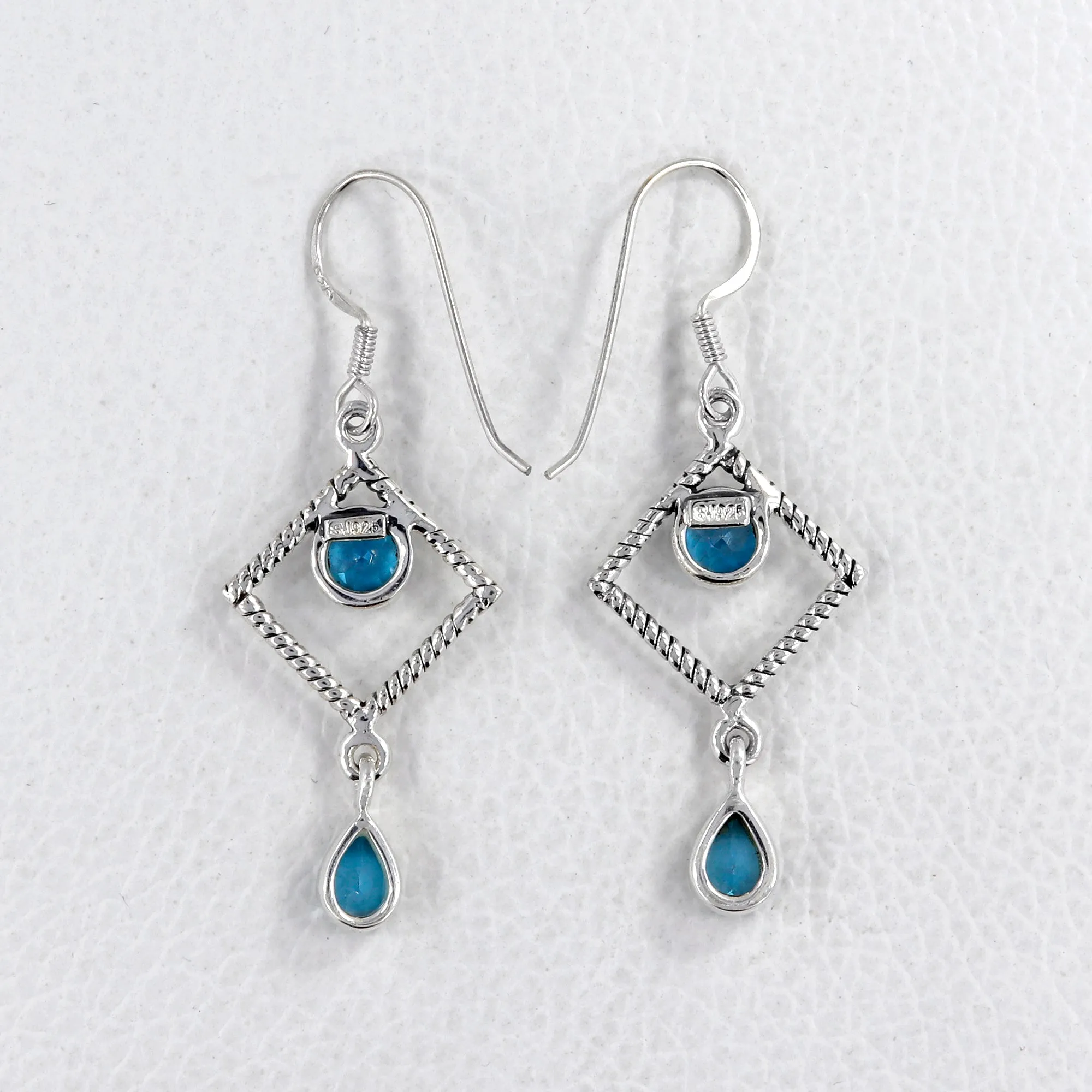 Amethyst Silver Earrings
