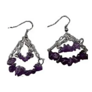 Amethyst Swings Earrings (special order - sold out)