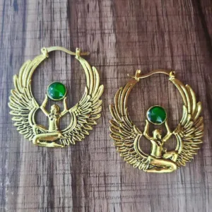 Ancient Egyptian Hoop Earrings