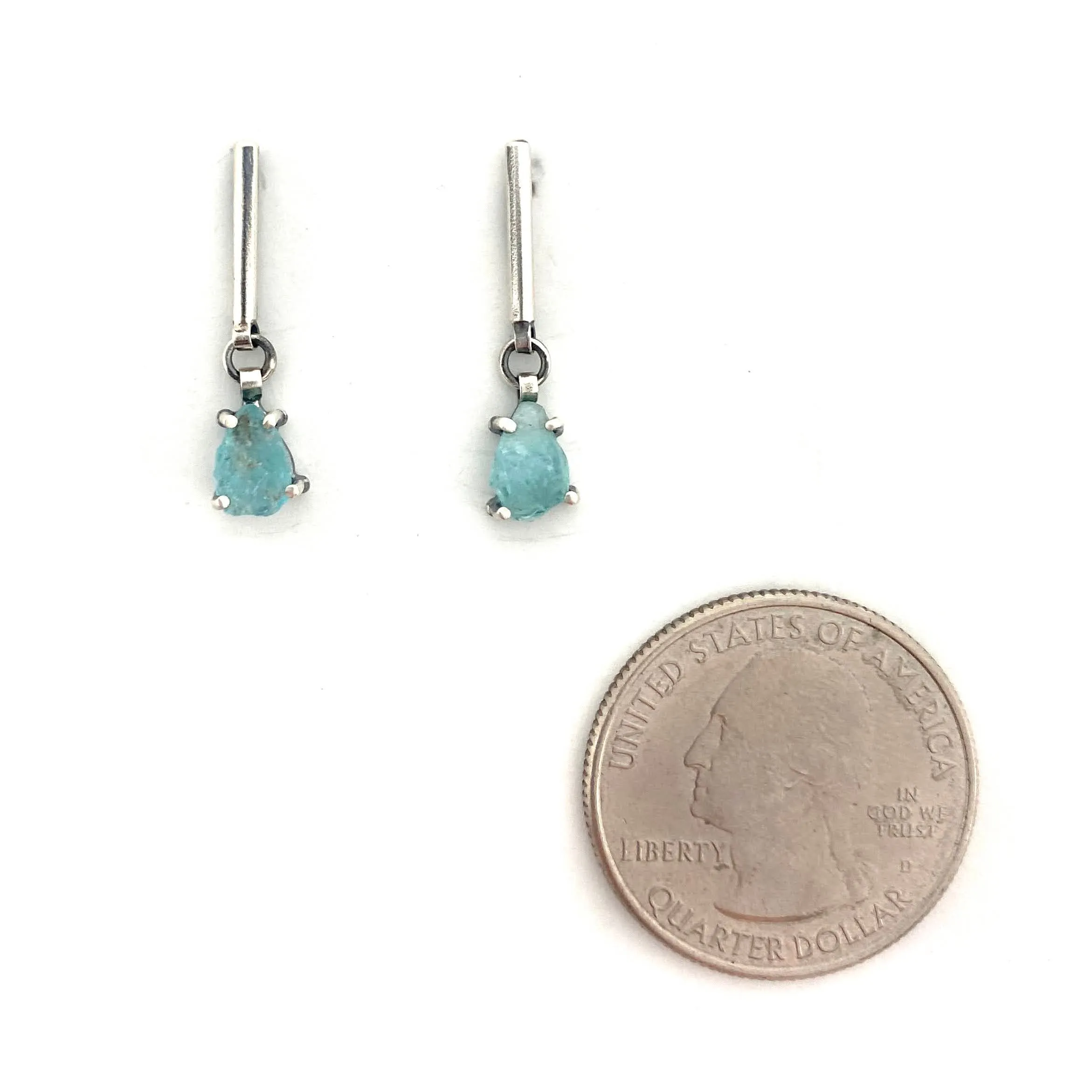 Apatite Drop Earrings