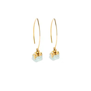Aquamarine Drop Earrings