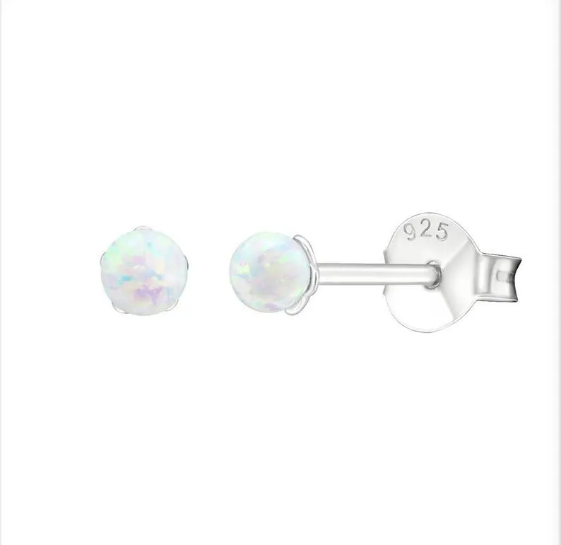Baby Opal Stud Earrings