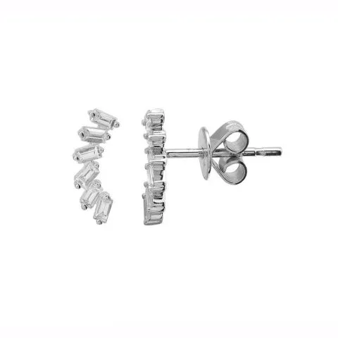 Baguette Diamond Studs