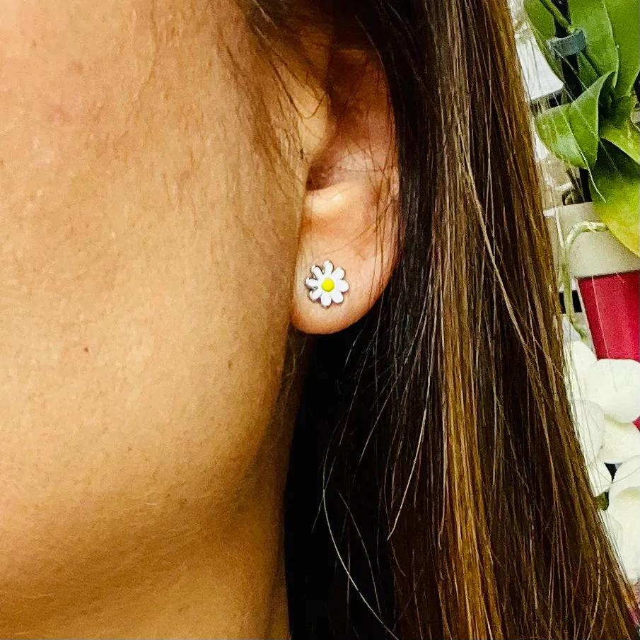 Bee & Daisy Stud Earrings