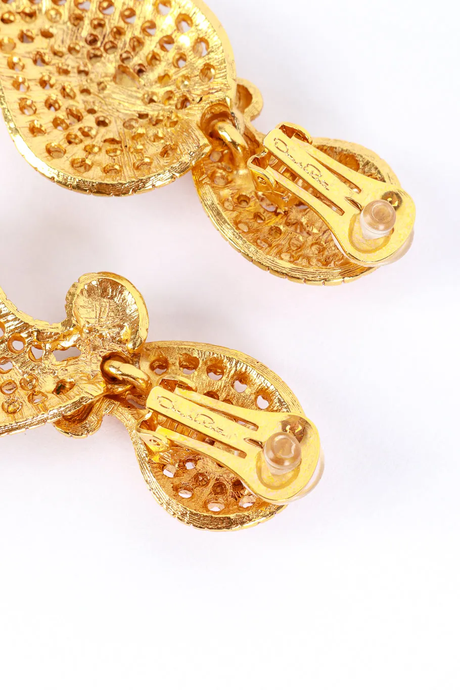 Bejewelled Boteh Drop Earrings