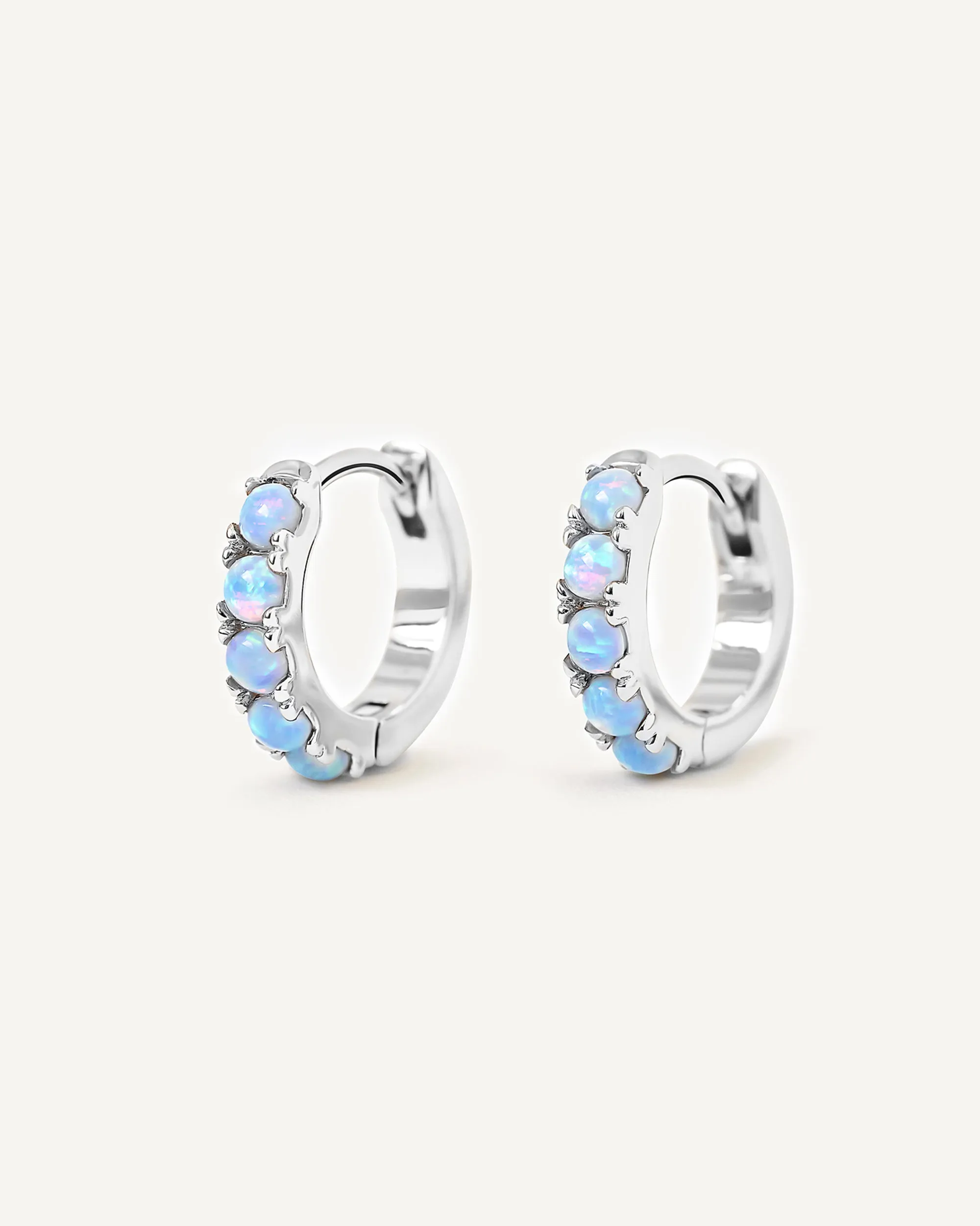 Blue Opal Huggies