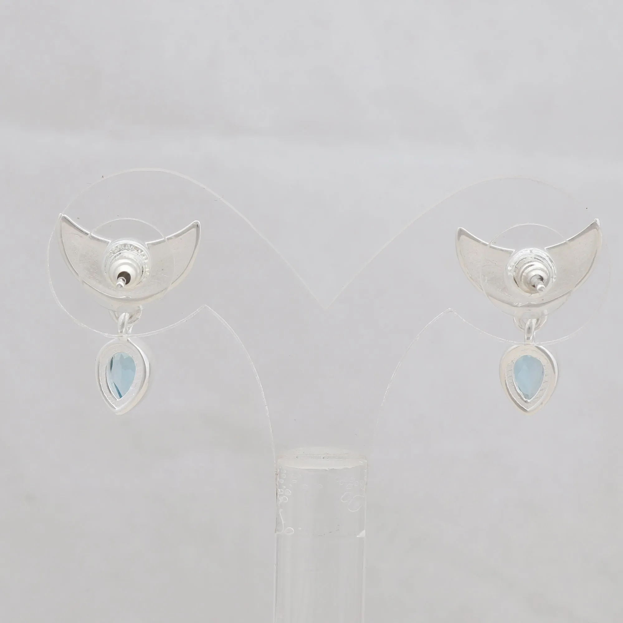 Blue Topaz Earrings