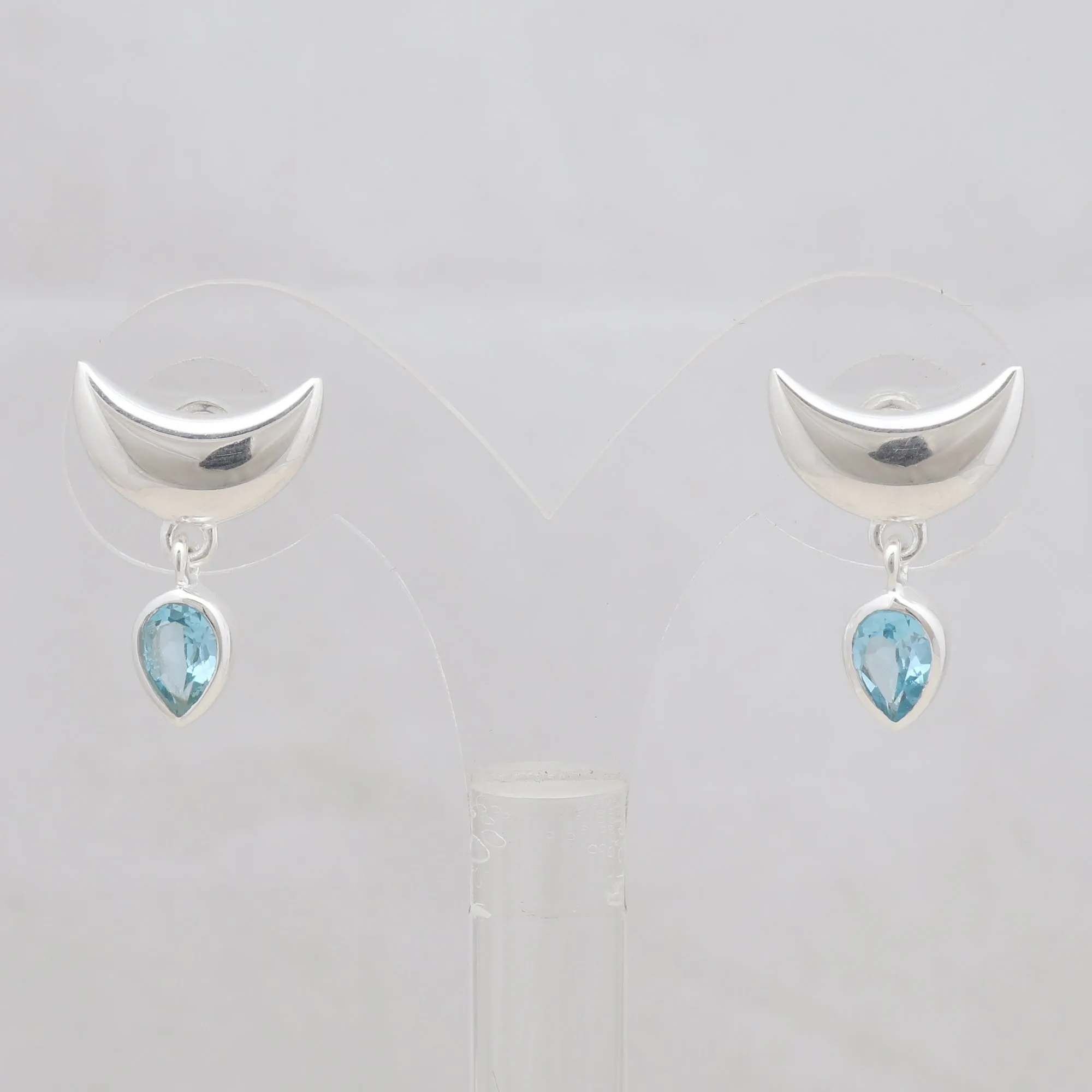 Blue Topaz Earrings