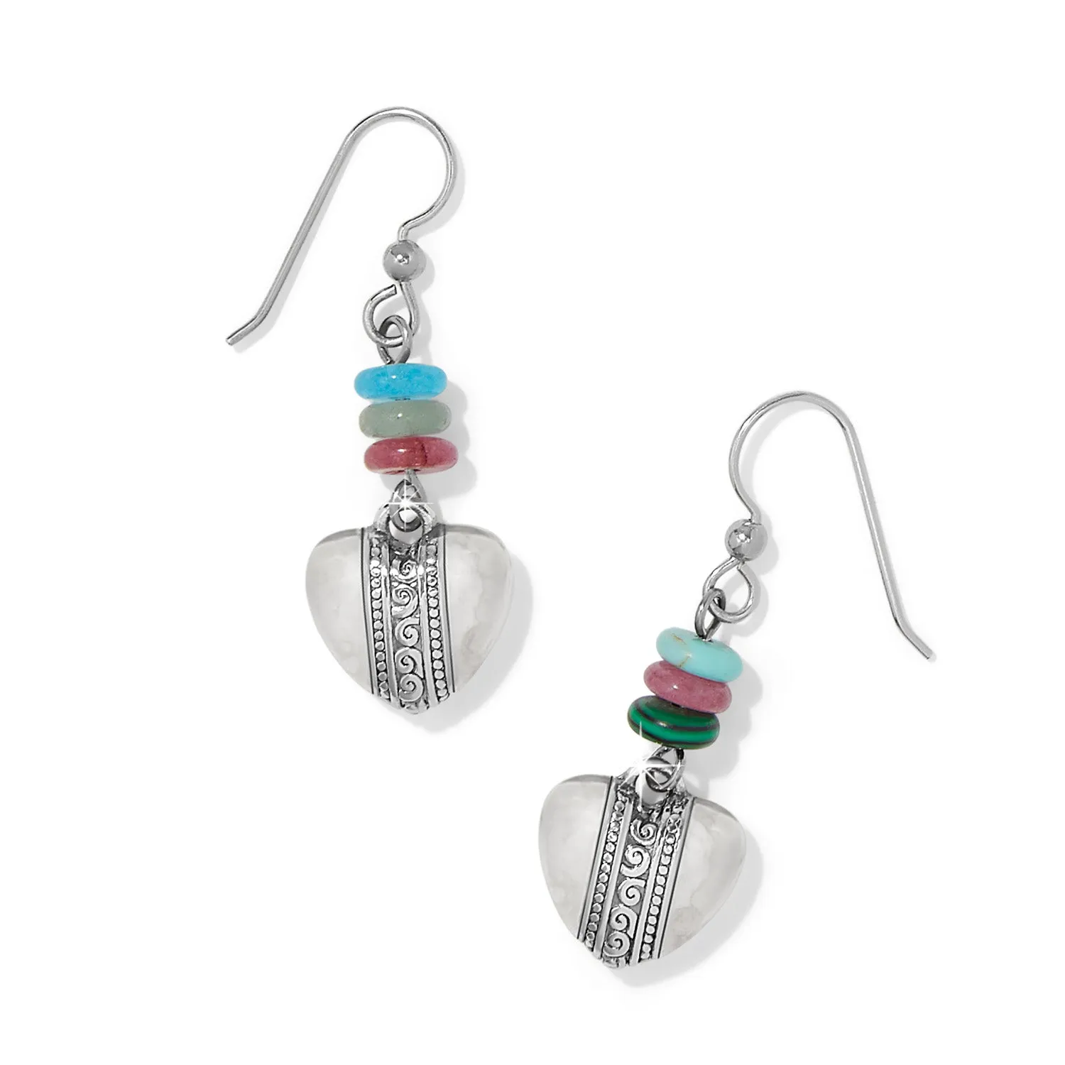 Brighton Mingle Sweetheart Bead French Wire Earrings