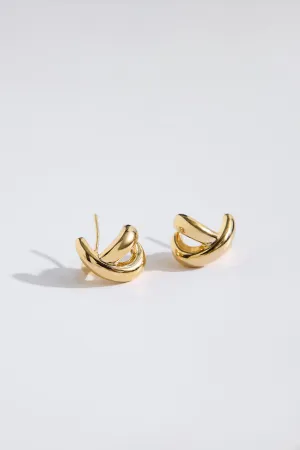 Celestial Glow Earrings Gold