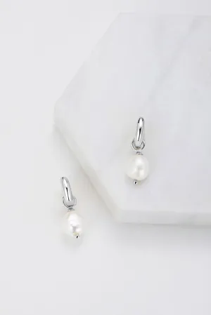 Charlie Mini Hoop - Silver