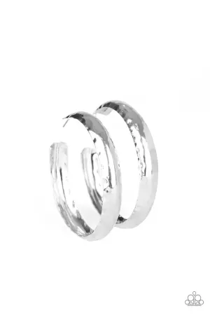 Check Out These Curves Silver Paparazzi Earrings