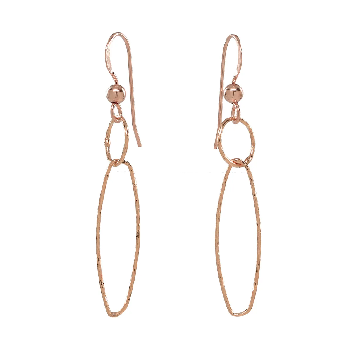 Circles & Marquise Earrings