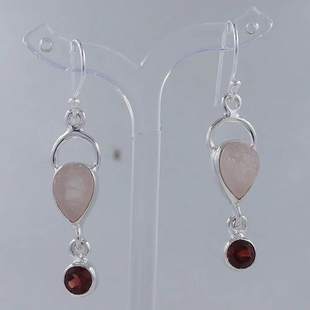 Citrine Silver Earrings