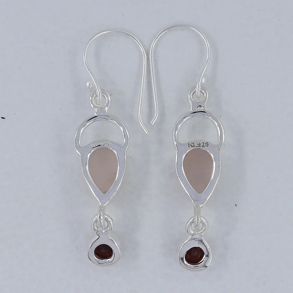 Citrine Silver Earrings