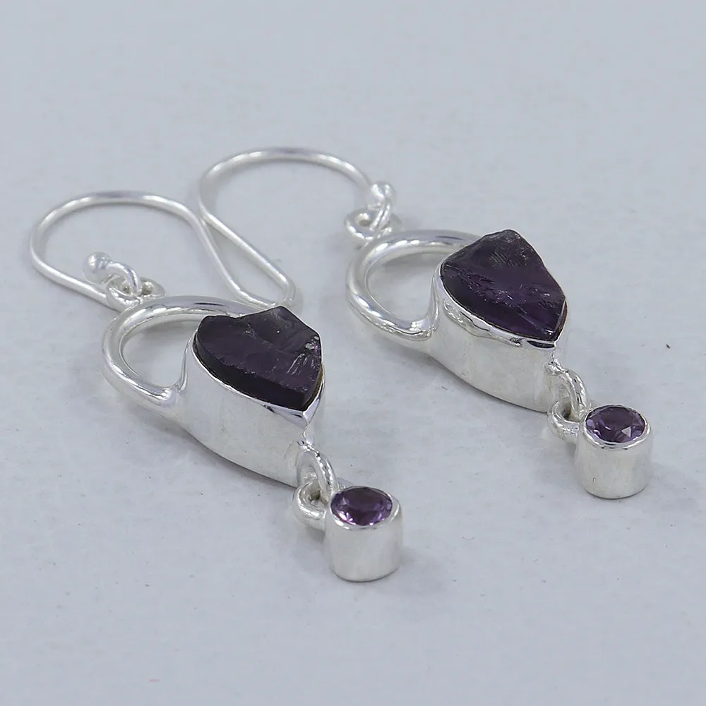Citrine Silver Earrings