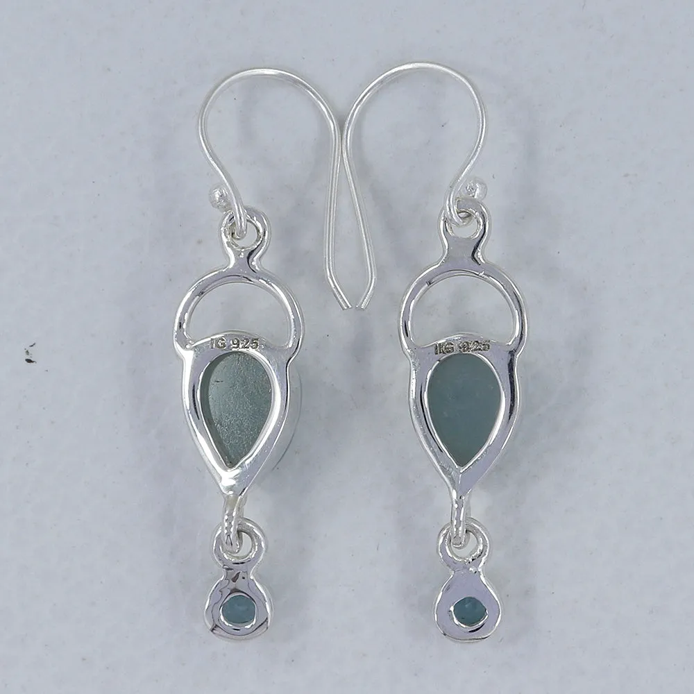 Citrine Silver Earrings