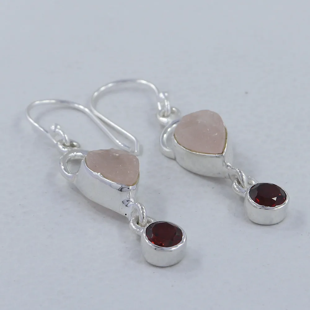 Citrine Silver Earrings