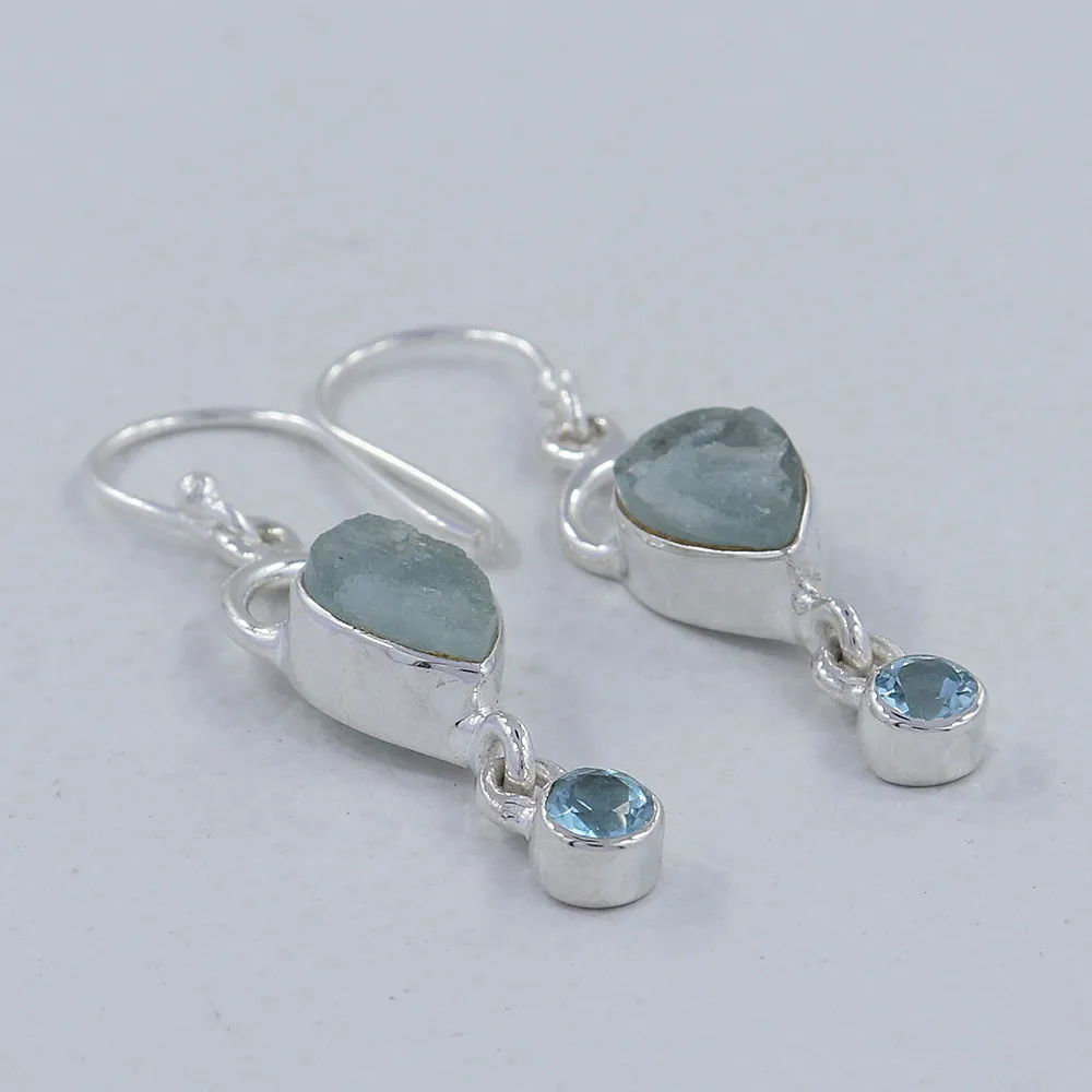 Citrine Silver Earrings