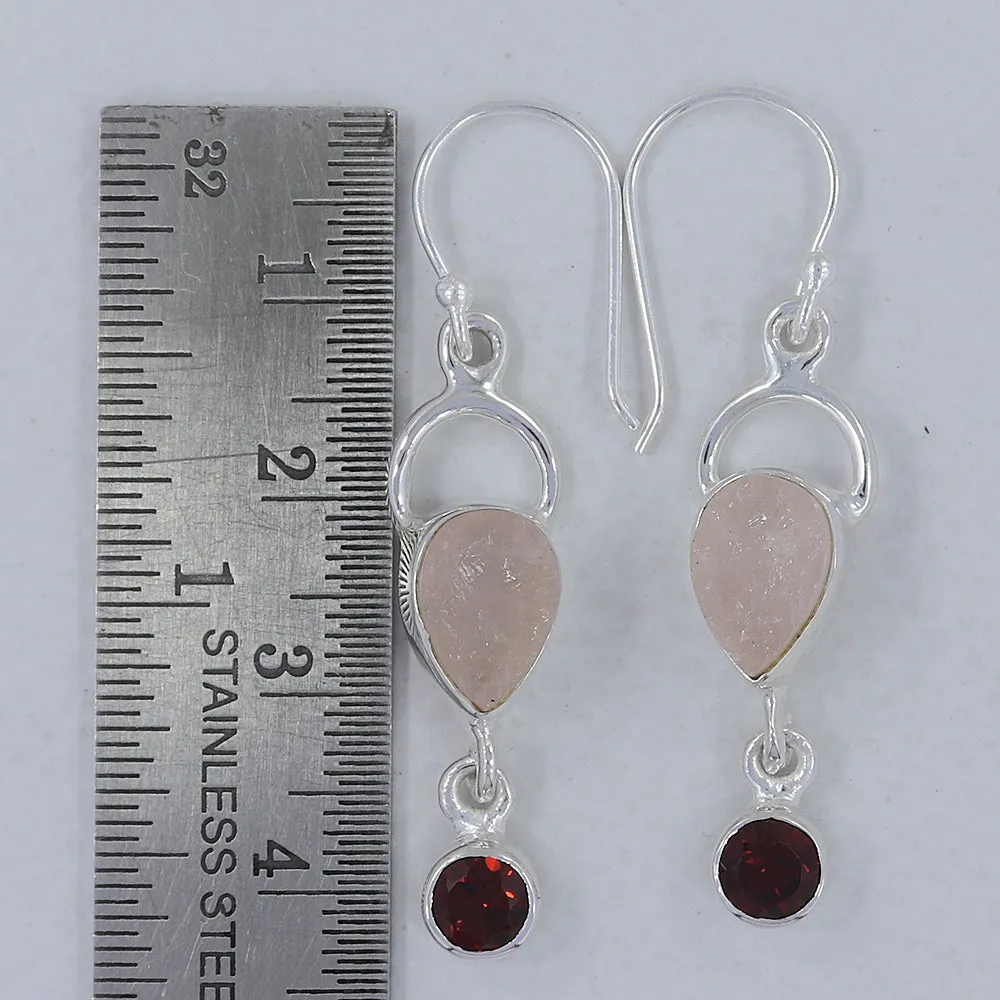 Citrine Silver Earrings