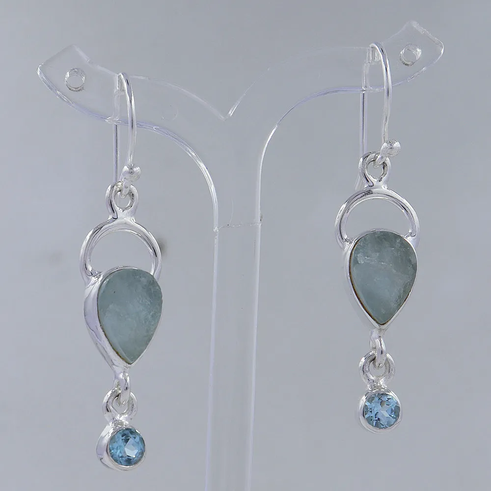 Citrine Silver Earrings
