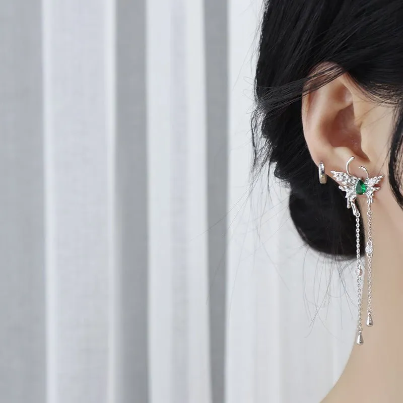 [Clearance] Butterfly Drop Earrings