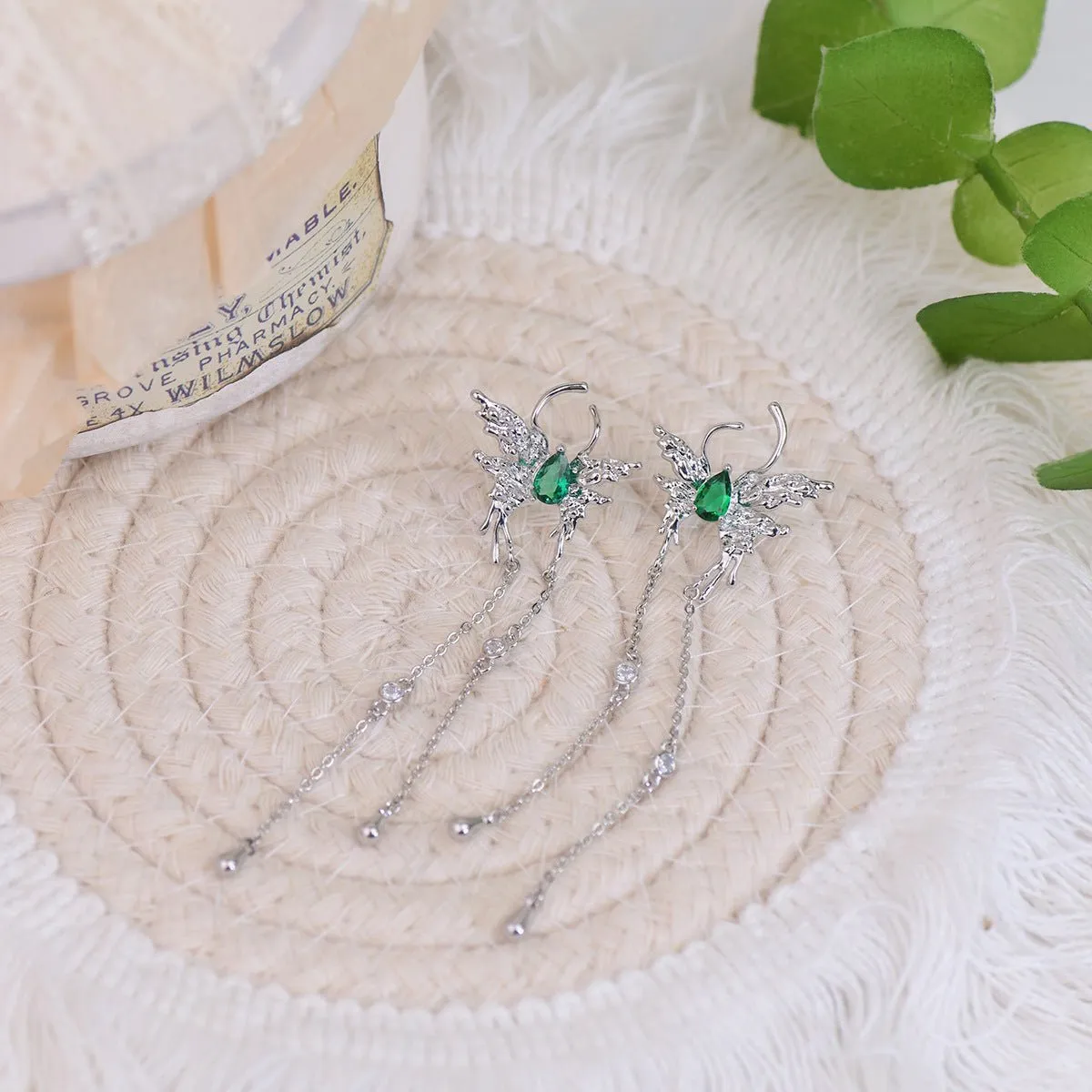 [Clearance] Butterfly Drop Earrings