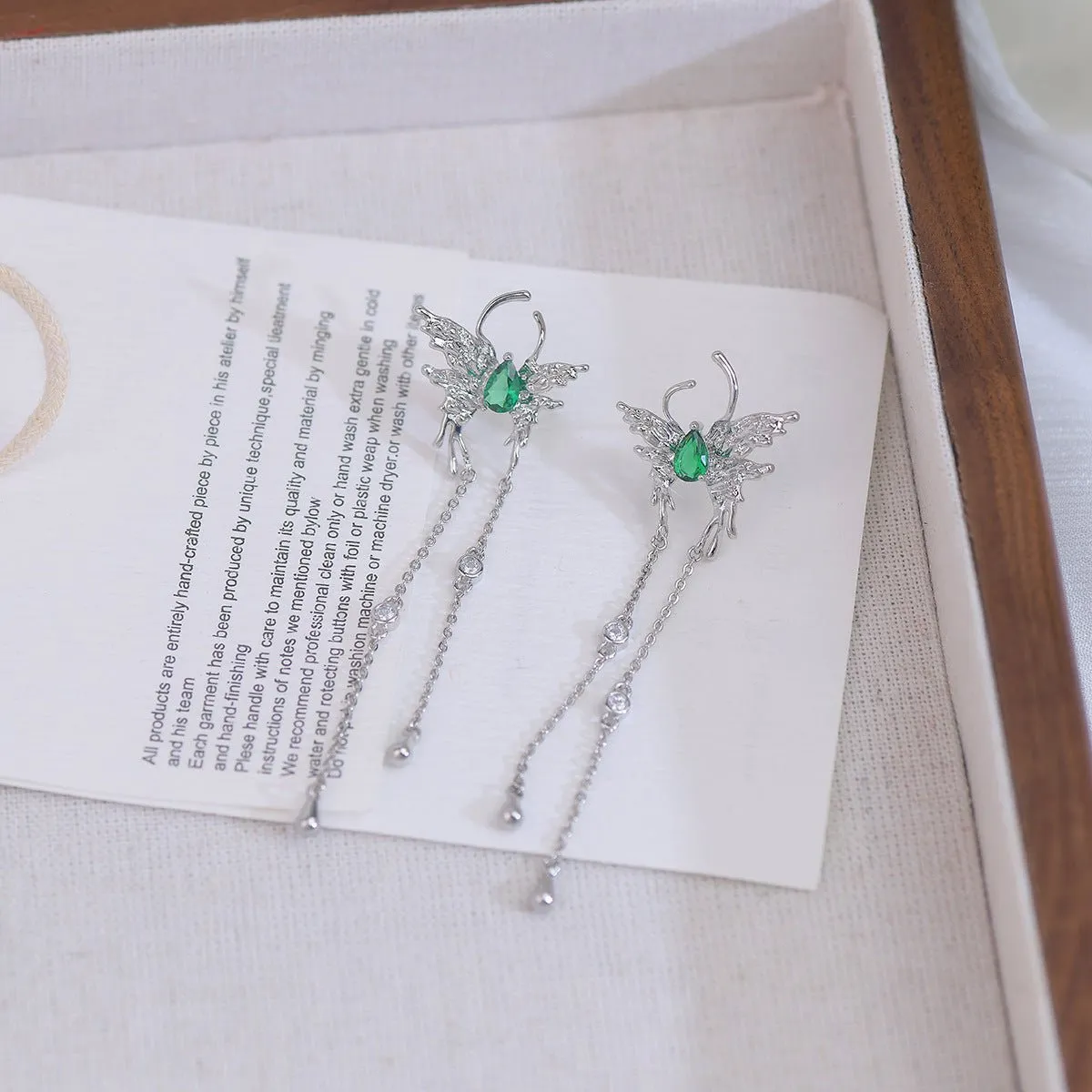 [Clearance] Butterfly Drop Earrings