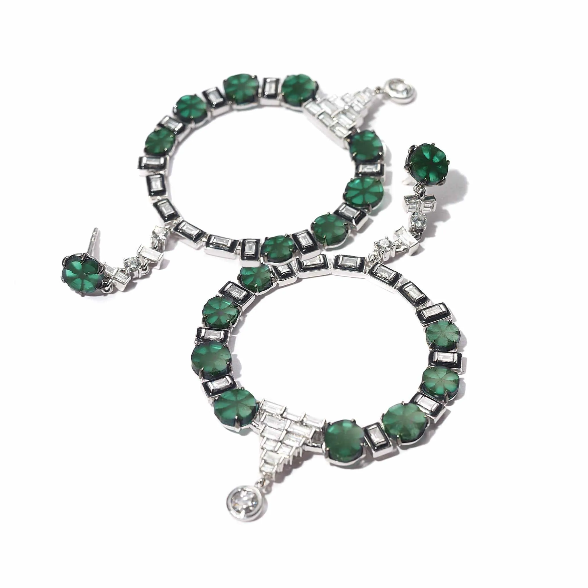 COOMI x Muzo Sublime Majesty Drop Earrings