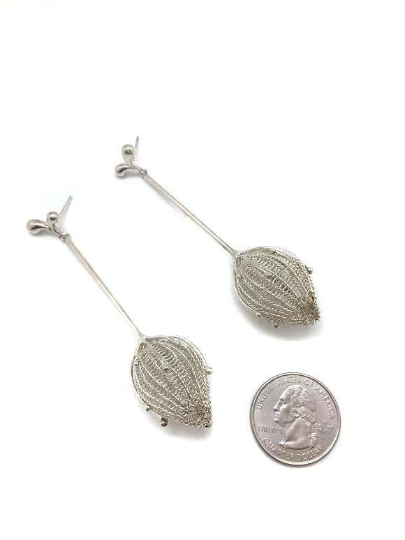 Crocheted Pod Drops