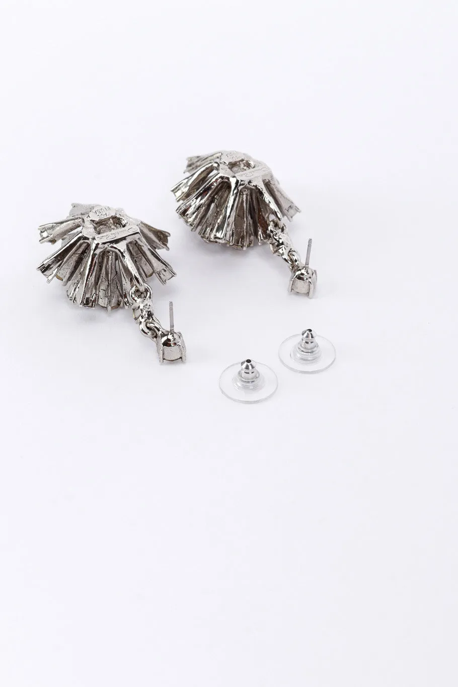 Crystal Firework Burst Drop Earrings