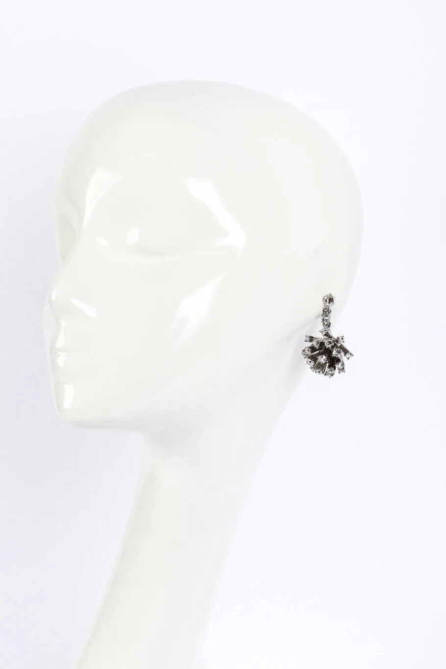 Crystal Firework Burst Drop Earrings