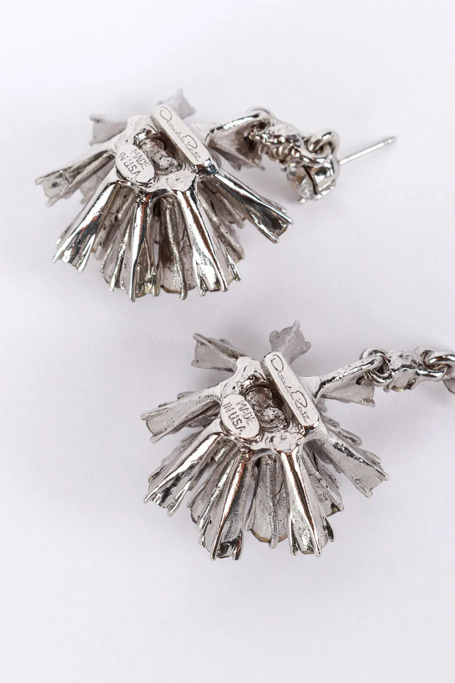 Crystal Firework Burst Drop Earrings