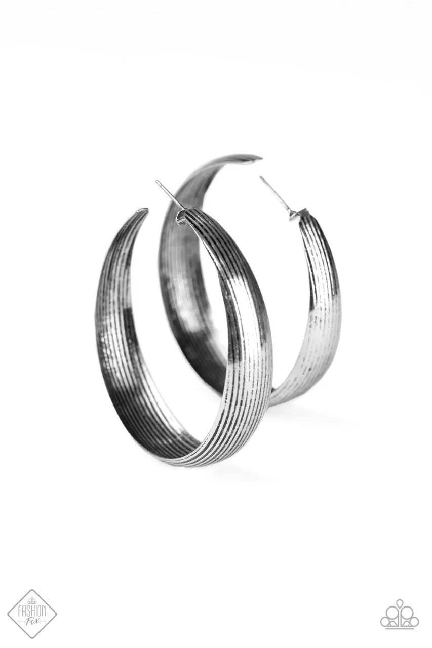 Desert Wanderings Silver Paparazzi Earrings