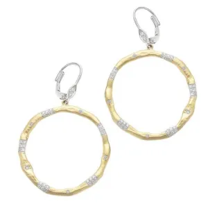 Diamond Hoop Earrings