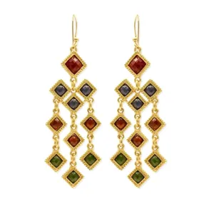 Discover Your New Favorite: Rhombus Cascade Statement Earrings