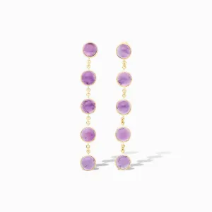 Don't Get Dang'led Earrings in Amethyst