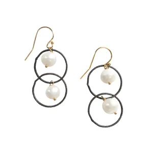 Double Twisted Hoop Earrings