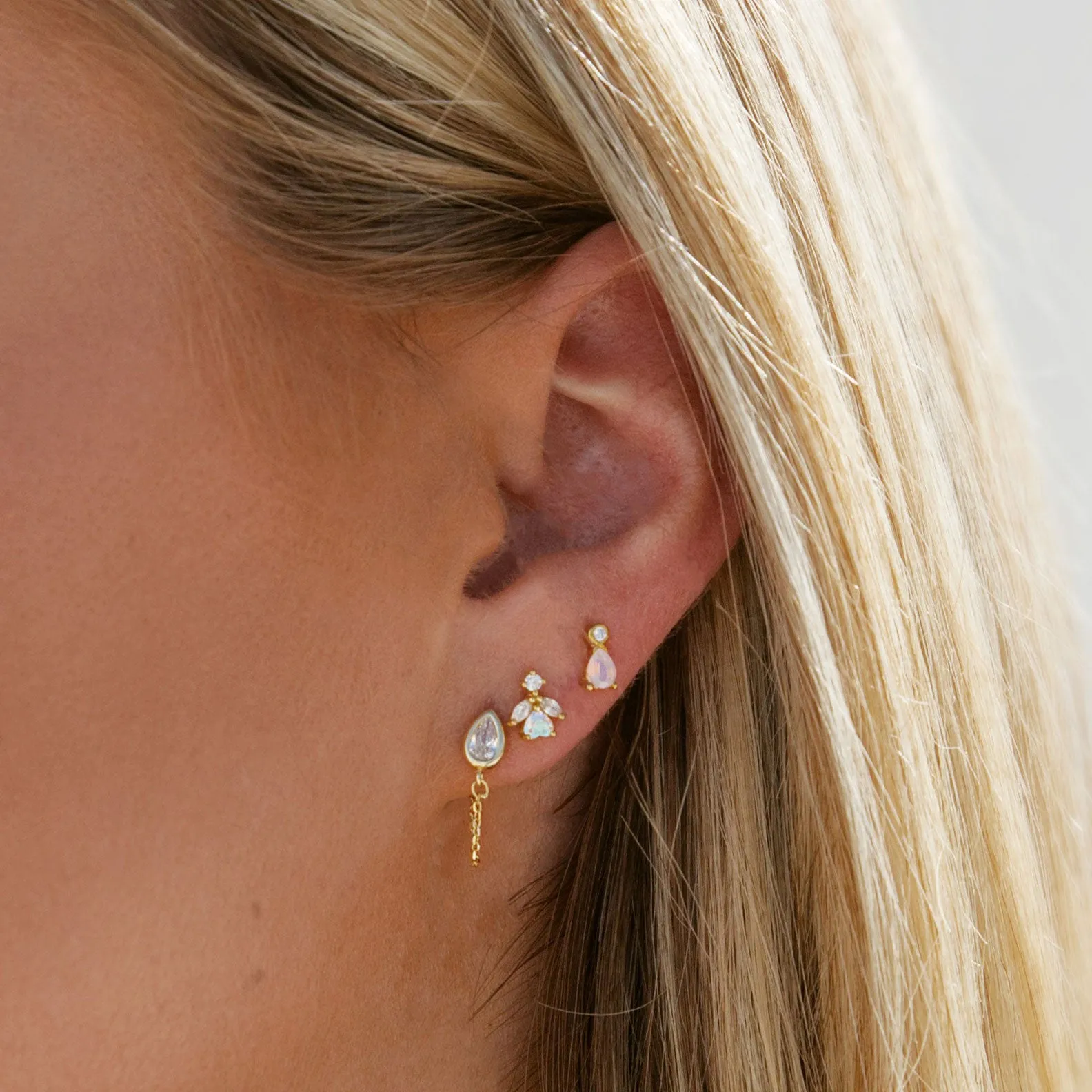 Drop Chain Earrings